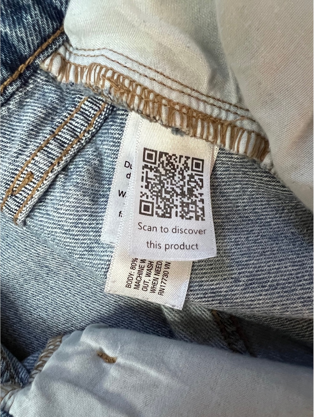 UNIVERSAL THREAD High Rise Easy Barrel Leg Denim Jeans Light Wash Size 10 - Picture 11 of 13